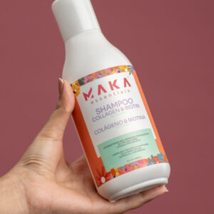 Shampoo de Colágeno y Biotina - Nutrición, 16 Oz. - MAKA ESSENTIALS